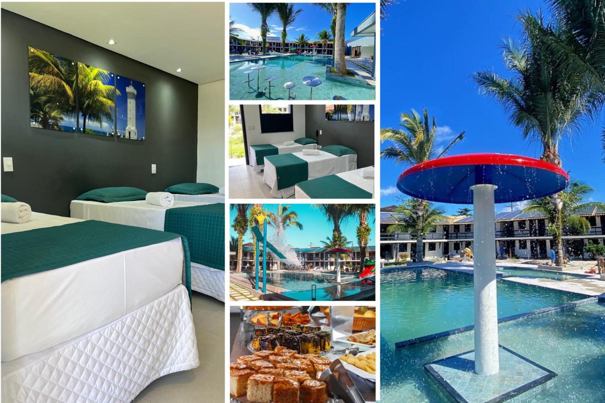 O Beira Mar Praia Hotel Esta Localizado Na Orla, Na Praia De Taperapuan, Cafe Incluso, Wi-Fi 500Mb, Piscinas, Estacionamento Privativo, Ar Condicionado Split, Smart Tv, Frigobar, Porto Seguro Buitenkant foto
